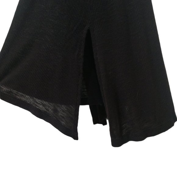 Pink Republic Black Ribbed Flowy Tank Top Size XS - Picture 9 of 11